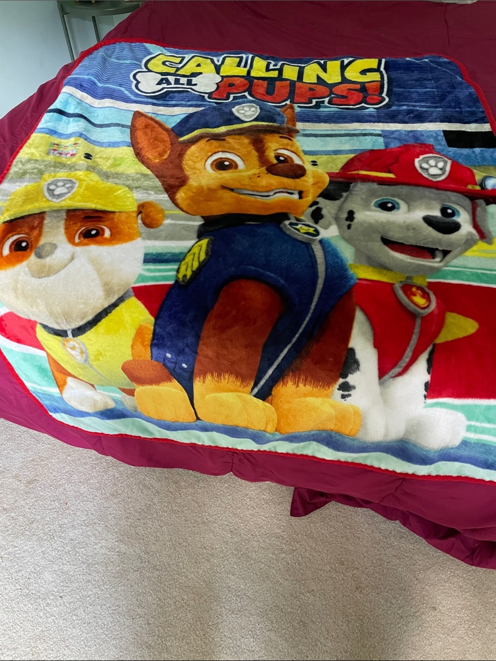Nickelodeon Paw Patrol Blanket